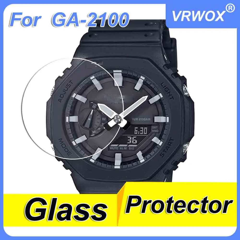 3Pcs 9H 2.5D Tempered Glass For   GA-2100 GA-2000 GA-2110SU GA-2200 GMA-S2100 GA-900 GM-2100 Screen Protector