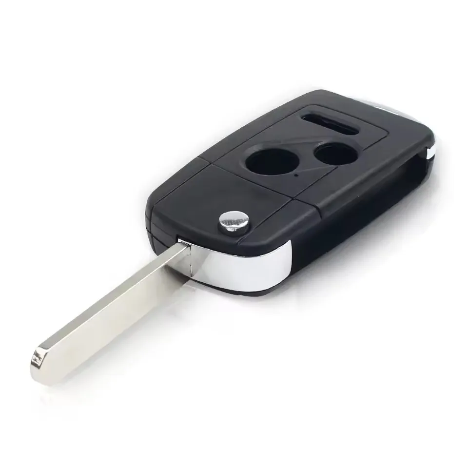 Modified Filp Remote Key Shell Case For Honda CRV 2018 Civic 2006-2011 Insight Ridgeline Pilot HRV Jazz Accord 2003-2013