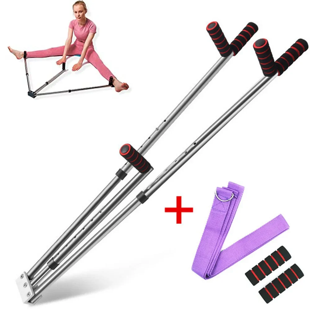 3 Bar Leg Stretcher: Adjustable Split Stretching Machine for Yoga, Ballet, Dance - Improve Flexibility and Fitness