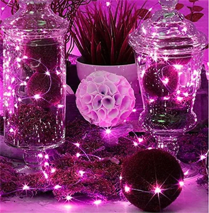 20 m USB-LED-Lichterkette, Lichterkette, warmweiße LED-Lichterkette für Weihnachten, Hochzeit, Party, Zuhause, Urlaub, Dekoration