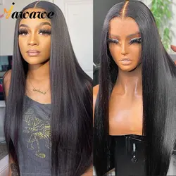 yawawe hair Straight Glueless Preplucked Wear And Go Wigs glueless wigs HD Lace Glueless Wig Human Hair Ready To Wear