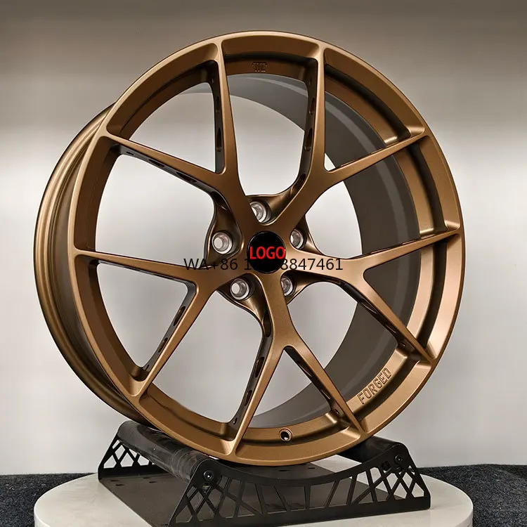 

Bronze Finish Sport-Style Forged Rim 1819 Inch 5x112 Passenger Car Alloy Wheels Rims Light Weight for Audi A5 A6 A7