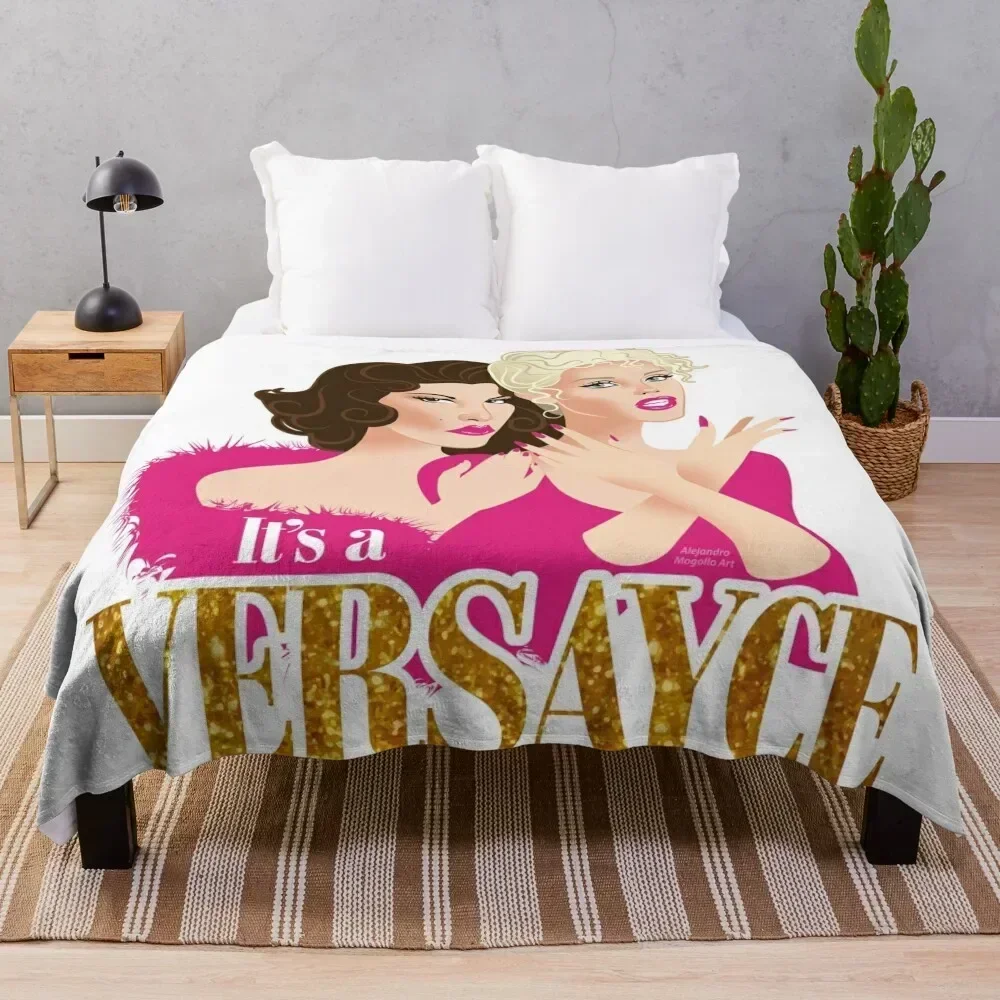 

VERSAYCE! Throw Blanket sofa bed Kid'S Flannel Fabric Blankets warm for winter Luxury Furrys for sofa Blankets