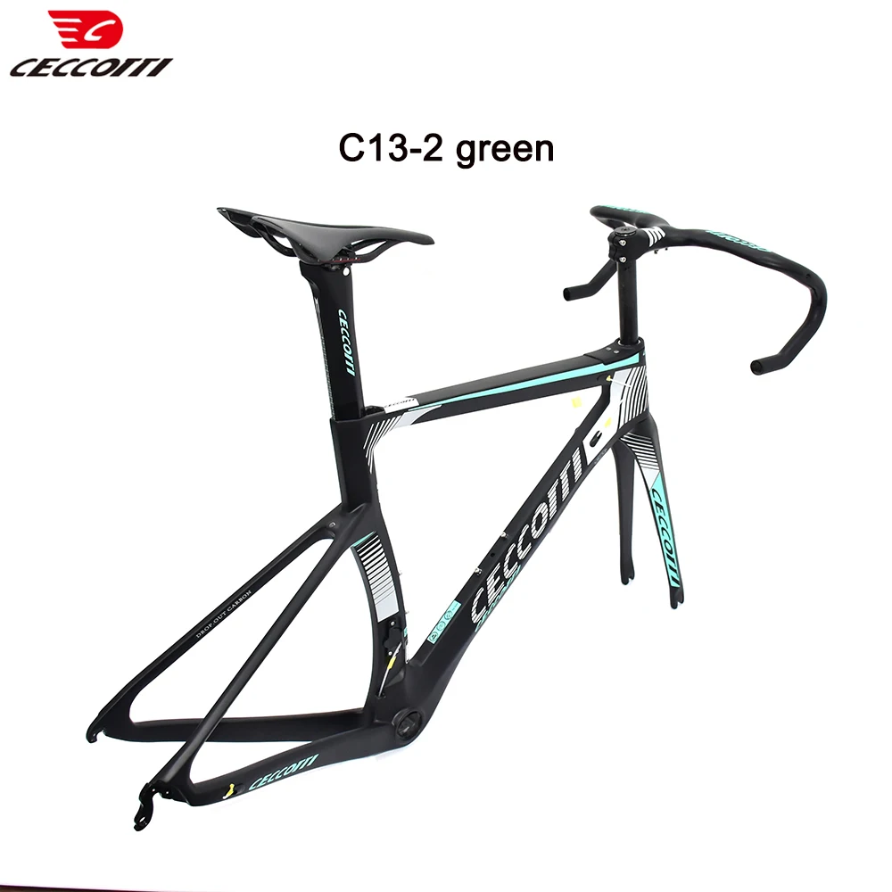 Carbon Road Bike Frame Fit for 700C Wheels, Racing Bicycle Frameset, UD or 3K Weave, 25mm Tires, New Arrivals