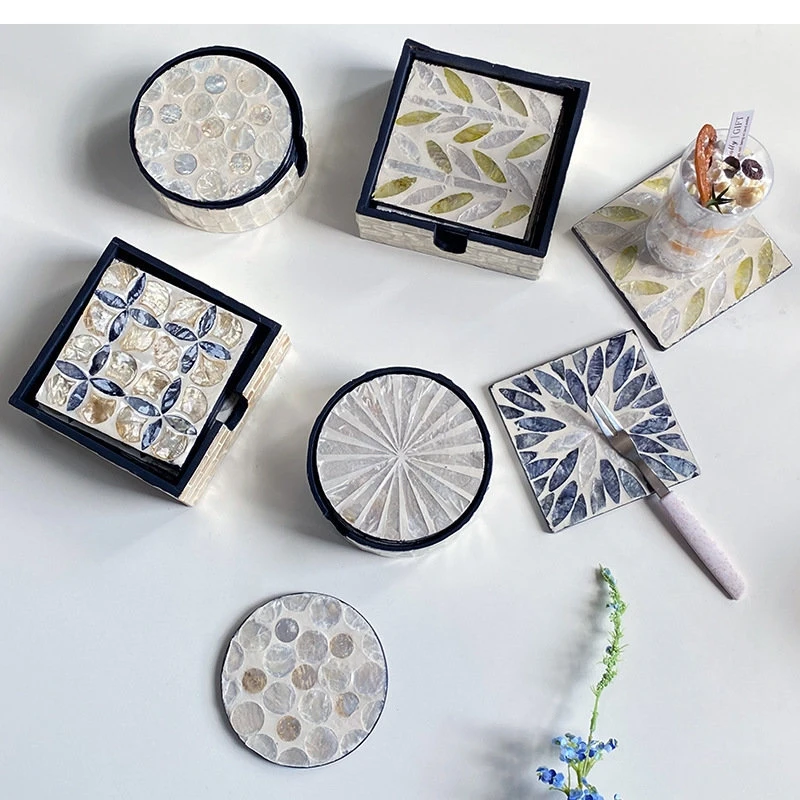 

Insulation pad Teapot Teacup Tabletop End Table Anti-scalding Coasters Tea set accessories