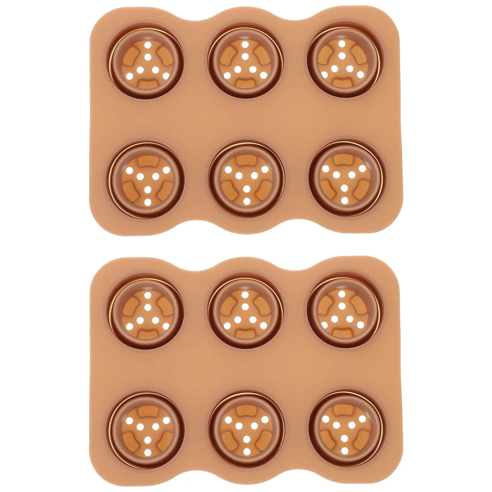 

2 Pcs Silicone Seedling Trays Air Holes for Plant Germination Starter Greenhouse Grow Trays Gardening Tool Container