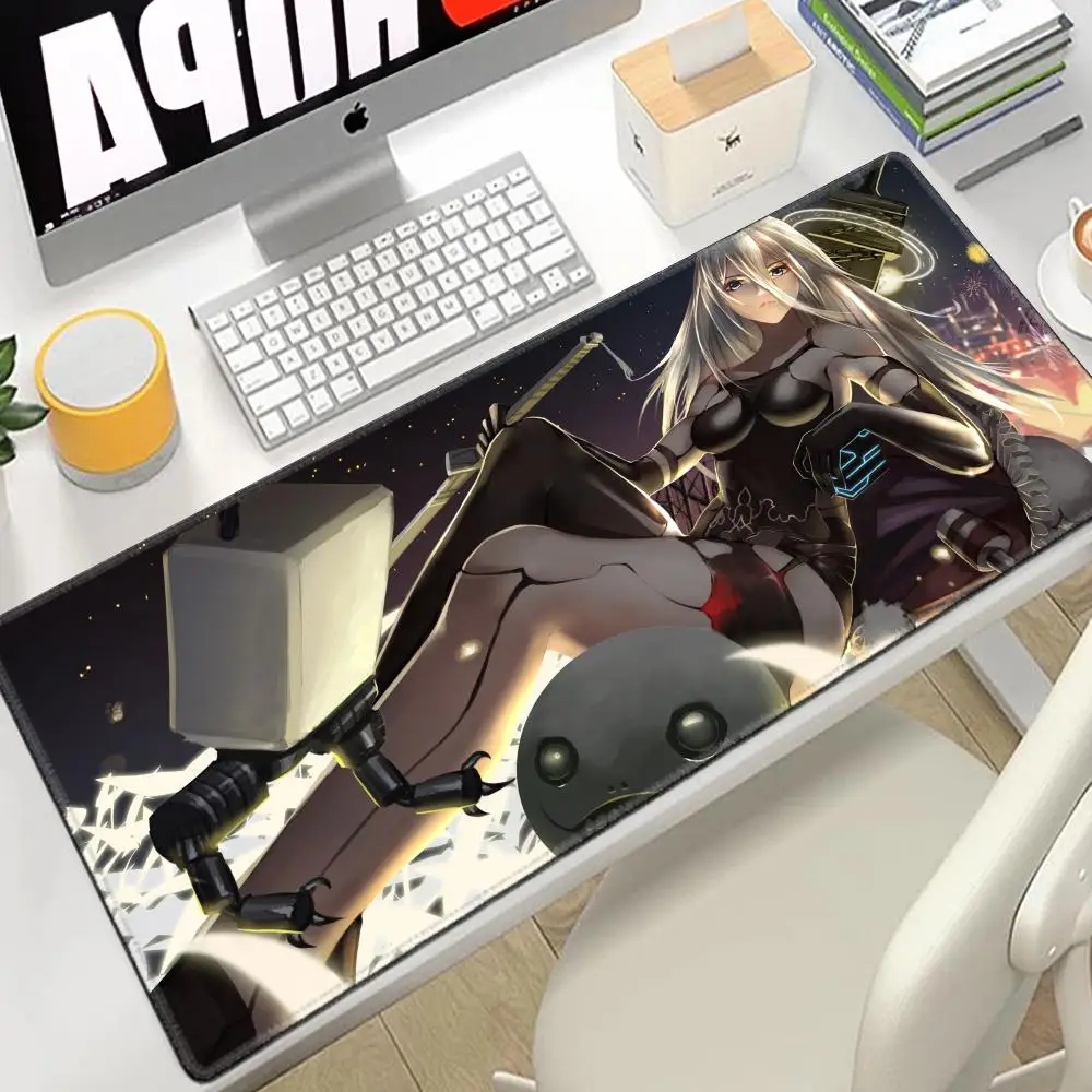 Mouse Pad Desk Protector Mouse Cartoon Anime Rubber Mat Gaming Mousepad A2 Nier Automata Keyboard Mats Gamer Kawaii Cute Deskma