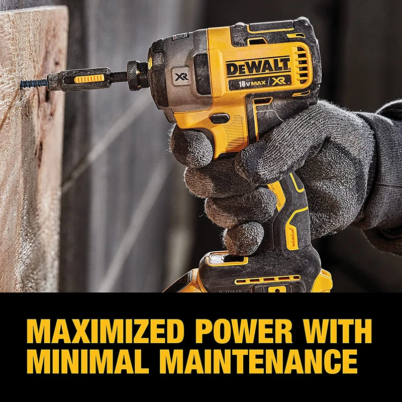 Atornillador de Impacto sin Escobillas DEWALT DCF887B 20V MAX XR, Hexagonal de 1/4'', 3 Velocidades, 0-3250 RPM, 1825 in-lbs, con Luz LED para Fijación Rápida