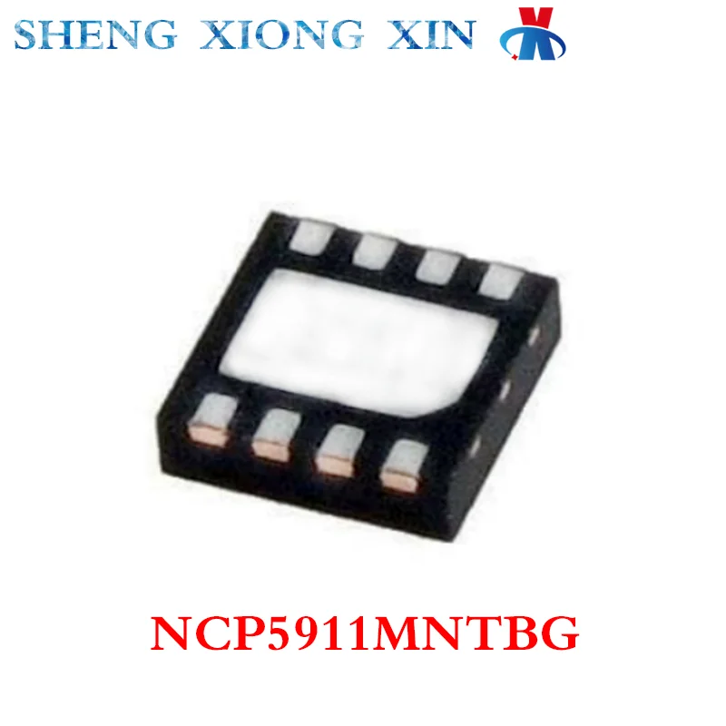 

10pcs/Lot 100% New NCP5911MNTBG DFN-8 Driver Chip NCP5911 5911 Integrated Circuit