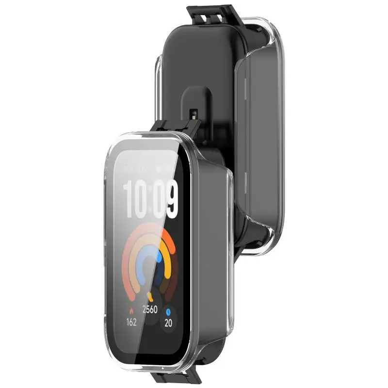 PC+Glas-Hülle für XIAOMI Smart Band 11 Active Displayschutz aus gehärtetem Glas für Xiaomi Mi Band 11 Active Schutzhülle – Detail 8