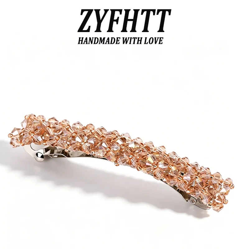 1/3 Stück ZYFHTT Strass-Metall-Haarspange für Damen, Elegante Seitenspange, Modische Mädchen-Haarnadel, Haaraccessoires – Detail 12