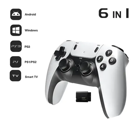 Wireless Gaming Controller For PS1 PS2 PS3 PC Android TV Game Controller Video Game Handheld Game Console Entertainment Gamepad