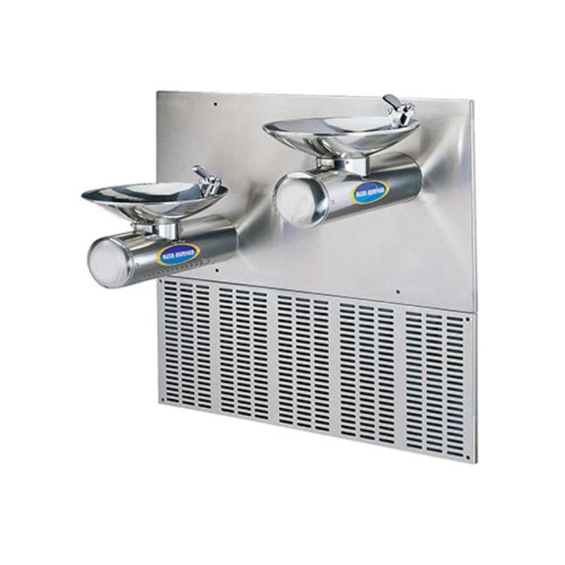 

commercial facility wall mounted drinking water fountain with bubbler