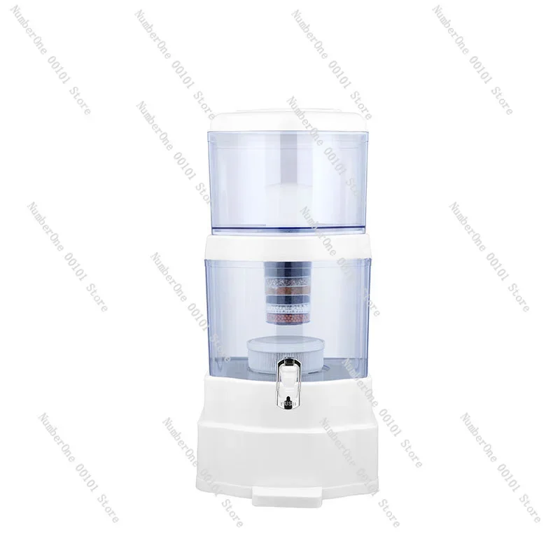 

Household water purifier 14L-32L large water purification bucket activated carbon kitchen filter pot convenient filter kettle