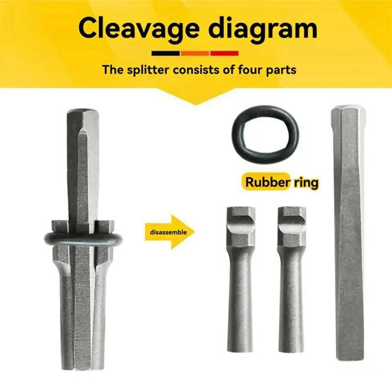 Lightweight Heavy Duty Plug Wedge Shims Stone Expansion Tool Forgranite/Marble Separator Hand Tool Rock Breaking Tools Stone Spl