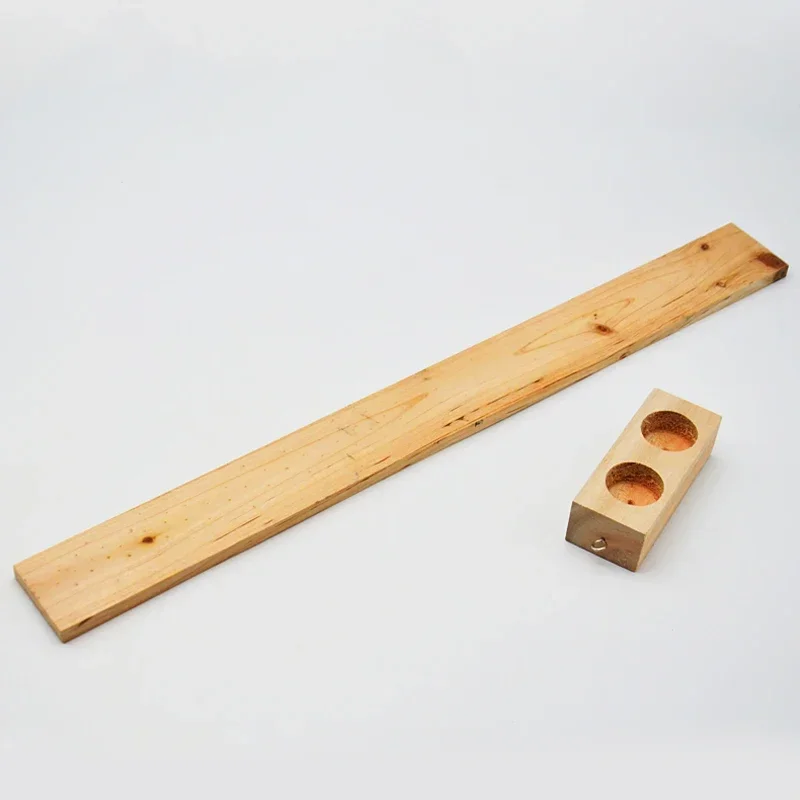 Friction Meter Friction Tester Long Wooden Block Short Wooden Block Friction Plate Physics Teaching Instrument