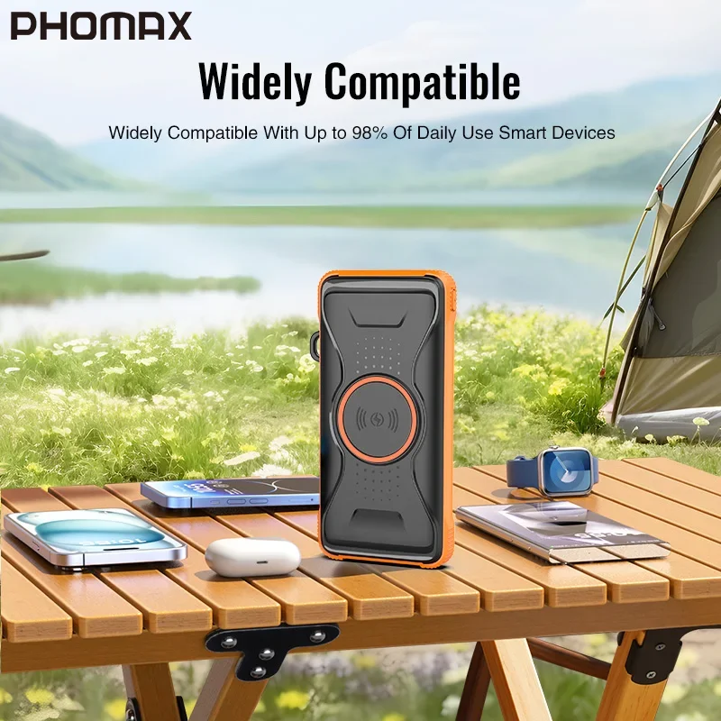 

PHOMAX 10000mAh 1.5A mobile power portable external battery charger xiaomi sumsung huawei phone power bank charging treasure