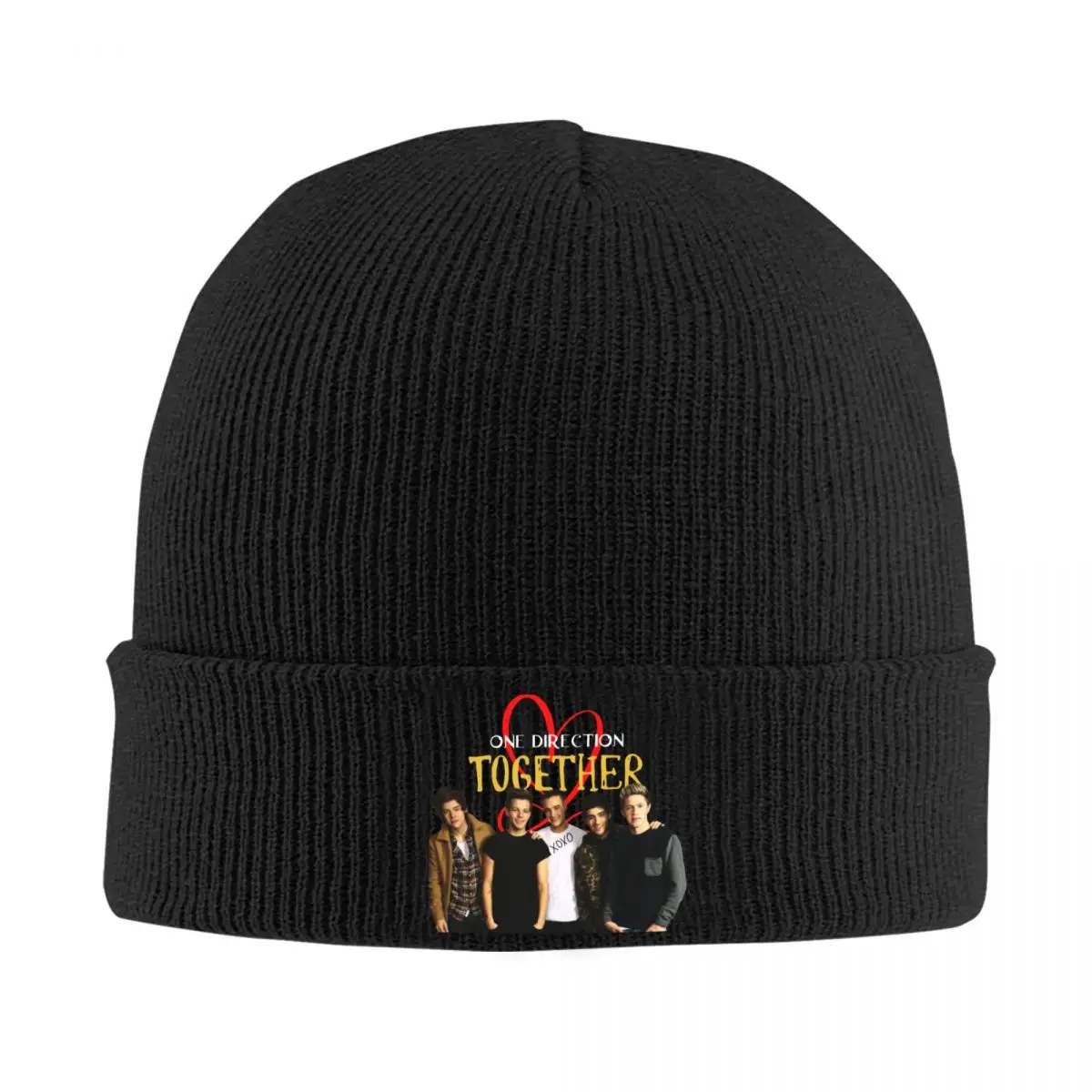 Together Ones Music And Directions Knitted Hats Quality Winter Graphic Men Women Headwear Knitted Caps