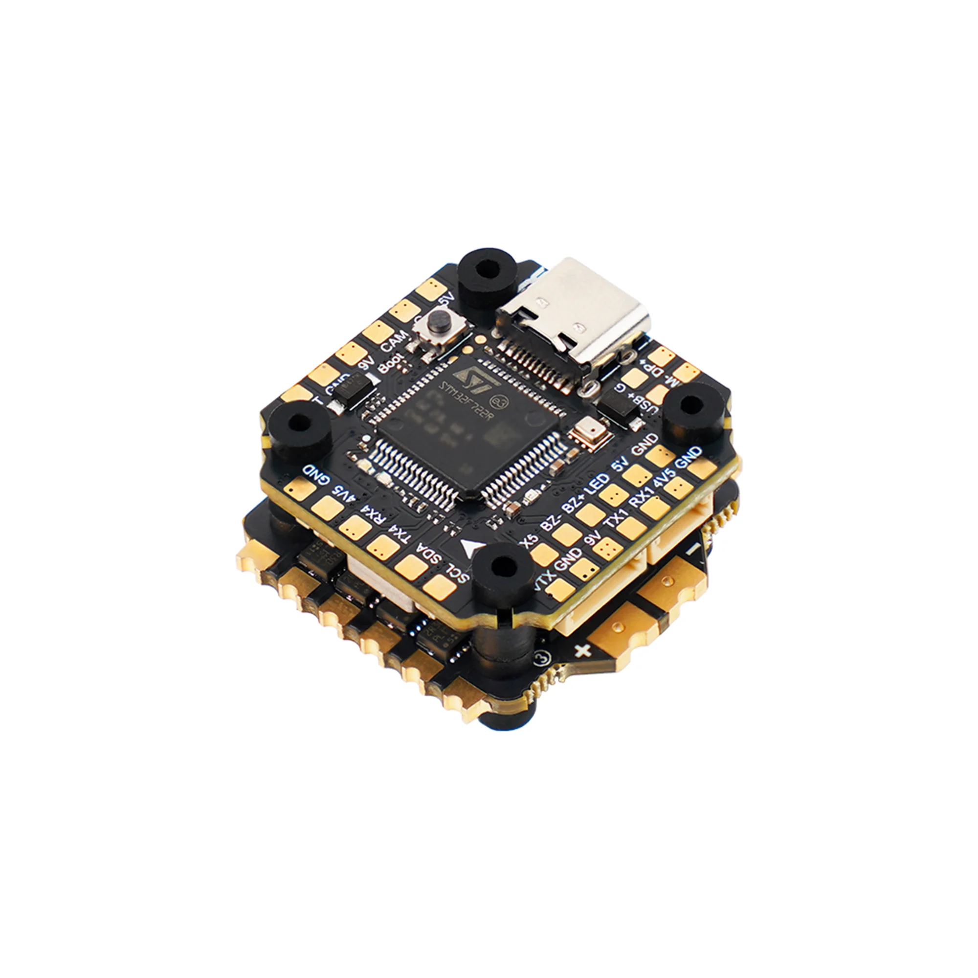DeepSpace TALOS MiniF722 Stack 40A ESC 3-6S 32bit brushless speed Flight Controller Suitable for FPV Freestyle Racing Drone
