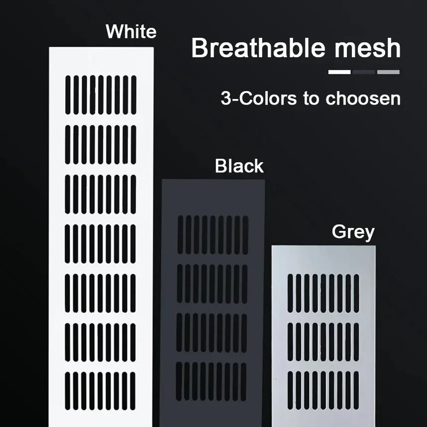 

Ширина 50/60/80/100/150/200 мм Вентиляционные решетки из алюминиевого сплава Дышащая сетка Длина 100-1000 мм Крышка вентиляционного отверстия шкафа Выхлоп