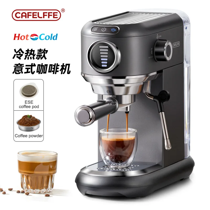 Cafelffe Coffee Machine Espresso Household Small Full & Semi Automatic Frothed Milk All-in-One