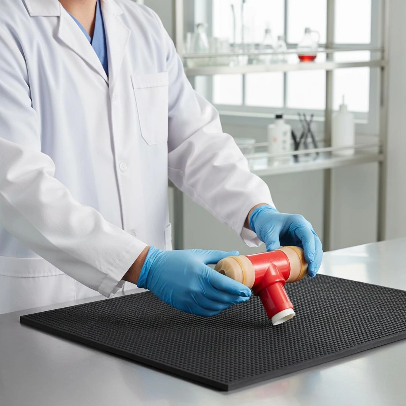 Caprine Semen Collection Device Reusable Sheep Artificial Breeding Sleeve Veterinary Breeding Tool With Insulation Cover