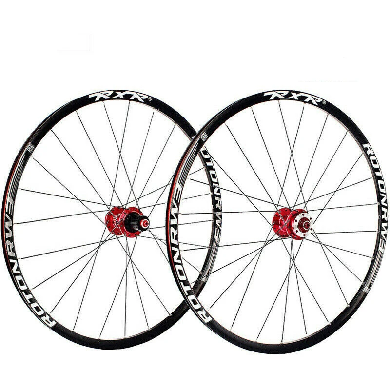 STLF RXR MTB Bicycle Wheelset 26 27.5 29 Aluminum Front Rear Rim Bicycle Wheel Fit 7-11 Speed Cassette Mountain Bike Wheels