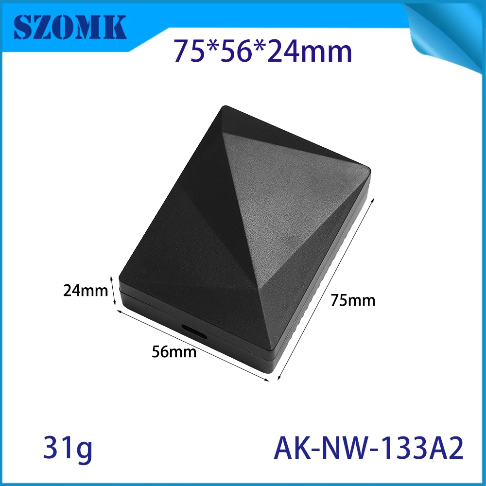SZOMK 75*56*24mm ABS 5G Dual-Band Wireless Network Card Shell Type-C Gigabit WiFi 6 Receiver Transmitter Enclosure Junction Box