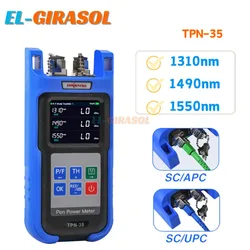 SC/APC SC/UPC 1310/1490/1550Nm Orientek TPN-35 PON Network Tester, Fiber Optic Power Meter, Optical OTDR Tester FTTH