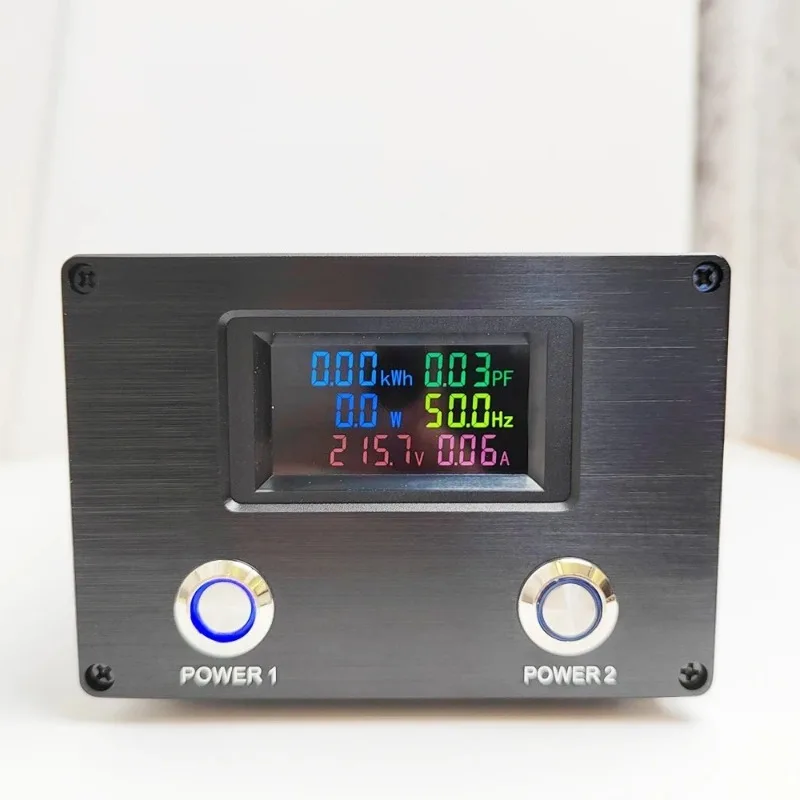 Tp80 Power Filter Socket Noise Reduction Overload Protection Voltage Display Function Audio Amplifier European Plug Board
