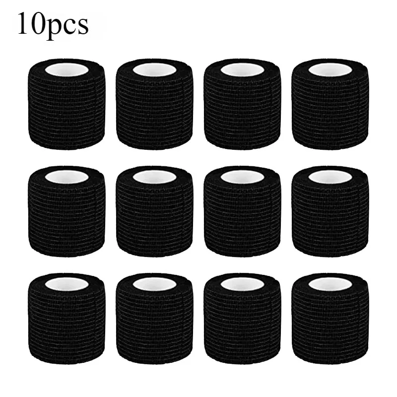 5/10/20Pcs Schwarz Tattoo Grip Verband Hohe Qualität Wasserdicht Selbstklebende Tattoo Zubehör Heißer Weiche Baumwolle Tattoo liefert