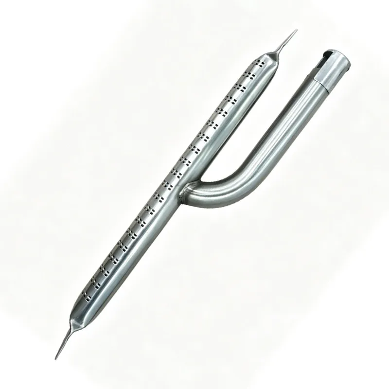 Gas Burner Tube for Industrial Dryer,455mm Stainless Steel Burner Pipe Dryer Parts