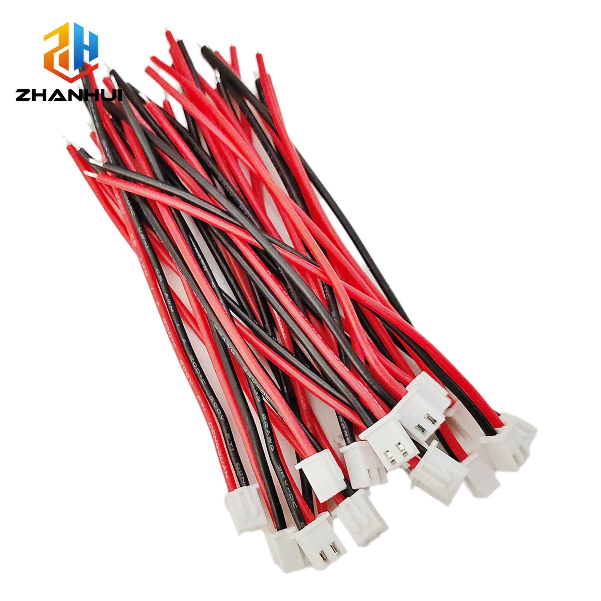 20/10/5PCS JST-XH 2.54mm Pitch 1S 2-Pin RC Lipo Charging Cable 22AWG Silicone Wire Male Female Balancer Plug