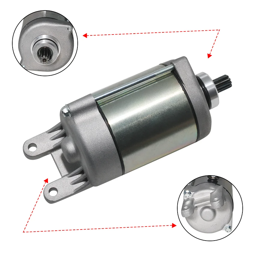 

Motorcycle 12V Starter Motor For Kawasaki ATV KVF300 Brute Force 300 2012 2013 2014 2015 2016-2024 OEM:21163-Y003 Accessories