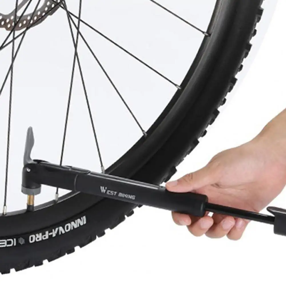 

Fast Inflation Tool Portable Mini Bike Tire Pump for Easy Inflation Up to 120 Psi Waterproof Air Inflator with for Bikes