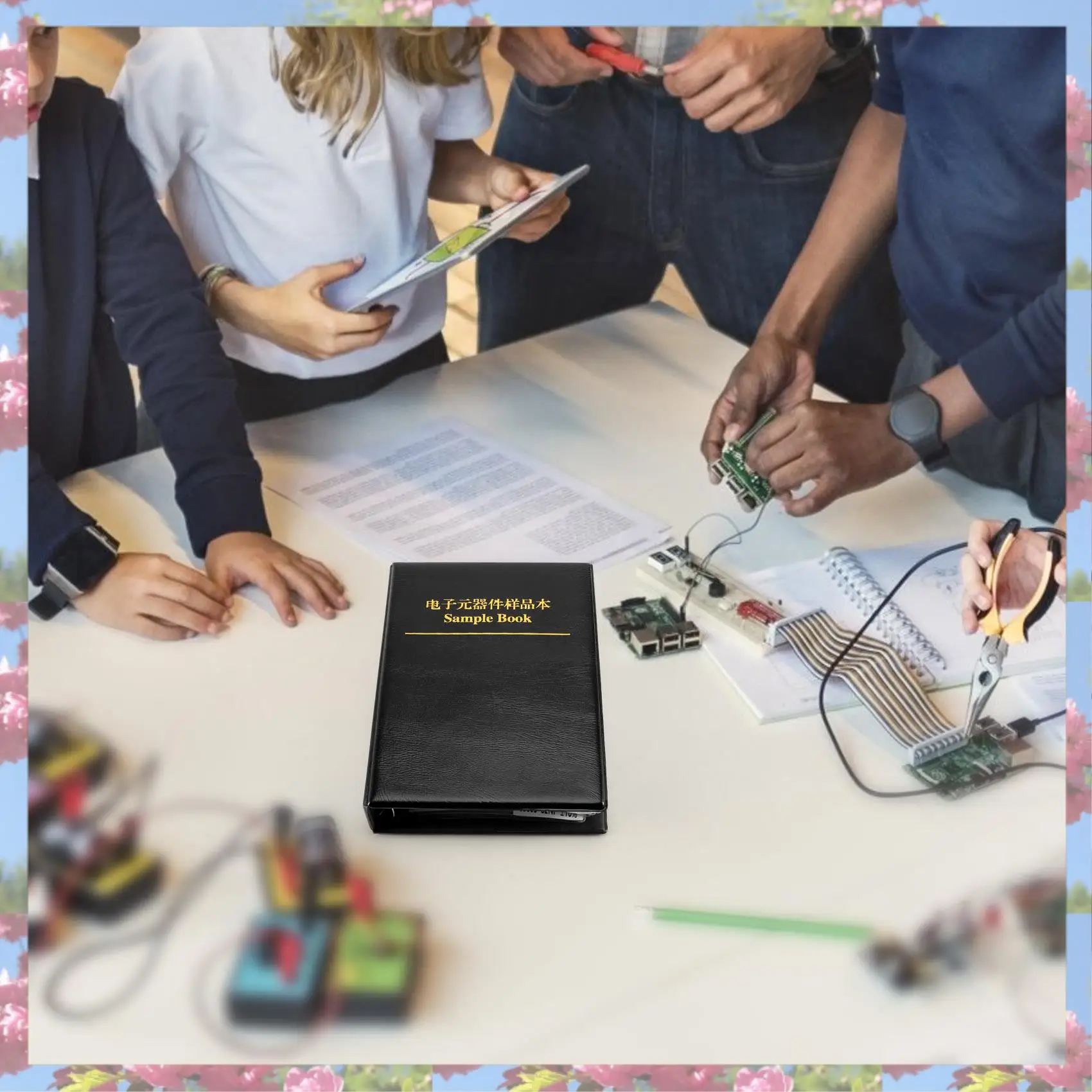 

0603 SMD Capacitor Sample Book 90Valuesx50pcs=4500Pcs 0.5PF-2.2UF Assortment Kit Pack