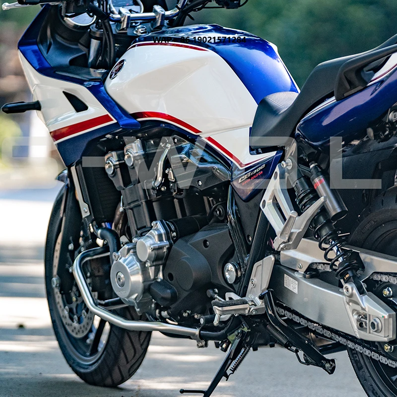 

Stainless Steel Motorcycle Engine Bumper CB1300 Large and Small Bars Modified Accessories