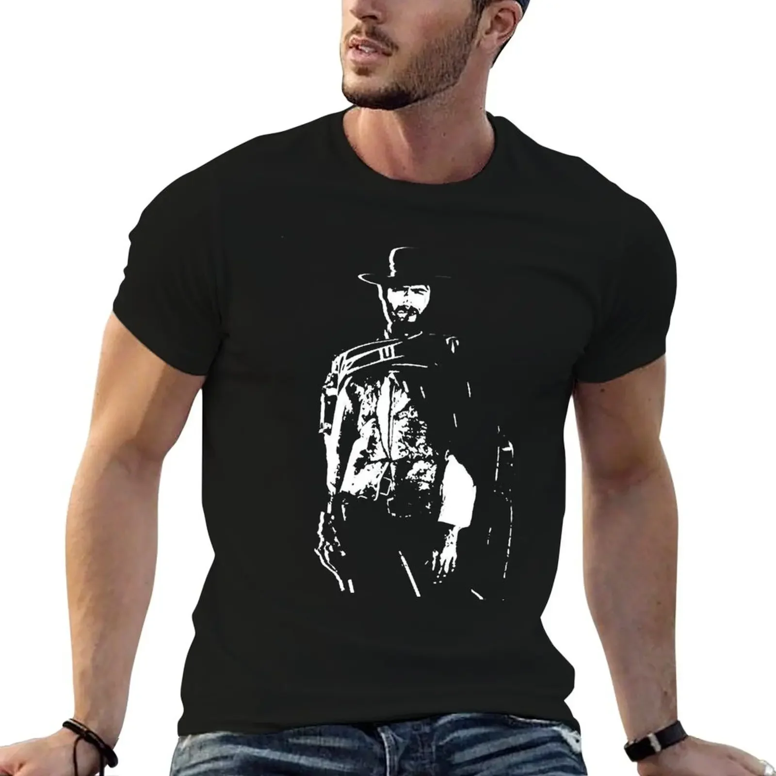 

CLINT EASTWOOD Essential T-Shirt anime tshirt Blouse anime shirts men