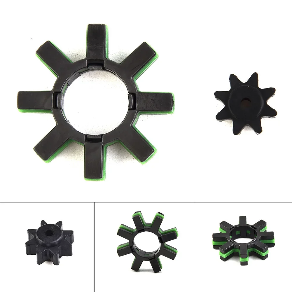 High Quality Front Elastic Coupling Gear Car Direct Replacement Easy To Install Plastic Practical Black & Green