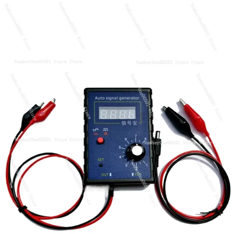 Portable Auto Vehicle Signal Generator Car Hall Sensor and Crankshaft Position Sensor Signal Simulator Meter 2Hz to 8KHz