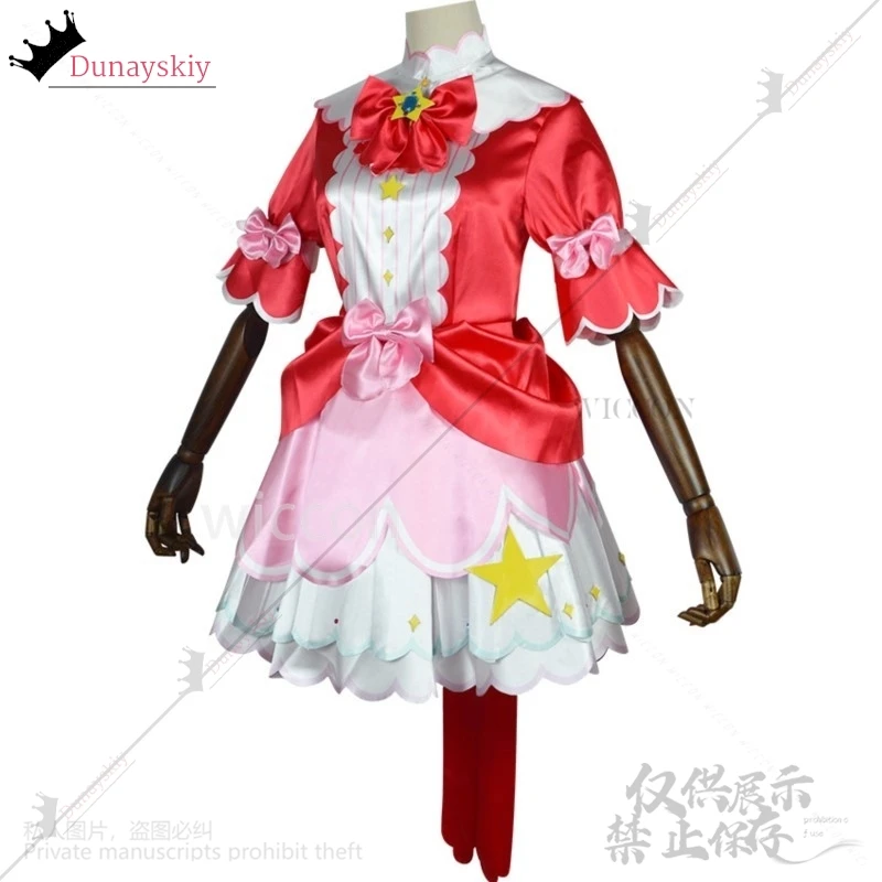 Proyecto Sekai 3er Aniversario Países Bajos × Showtime Mikuuu Vestido Rojo Lolita Pelucas Verdes Para Halloween Navidad Niñas Personalizado