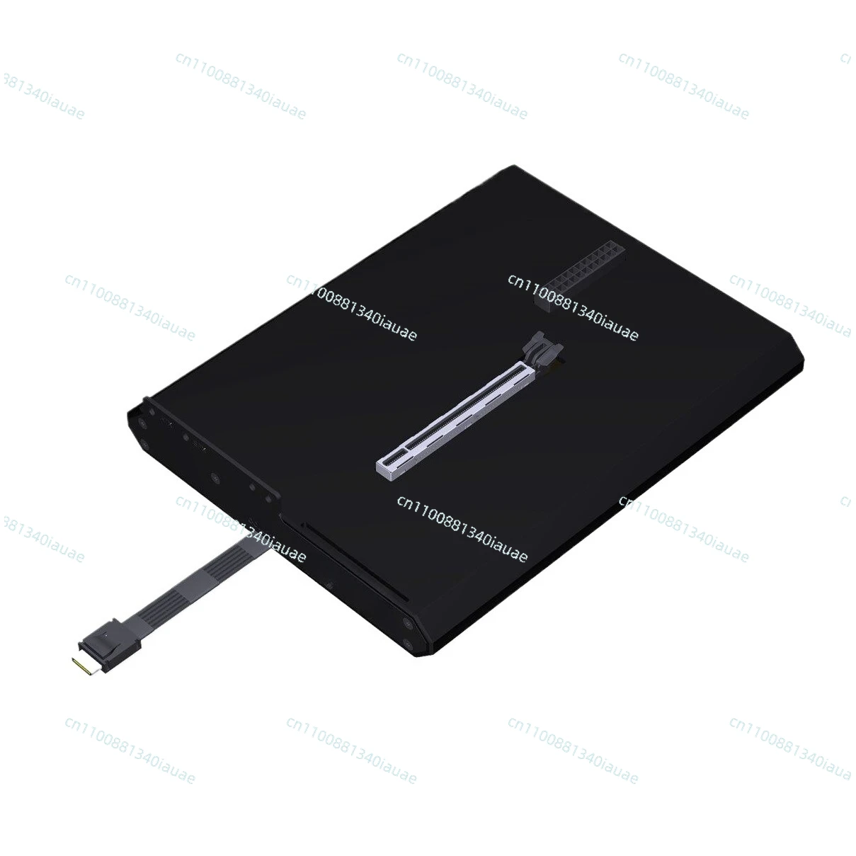 

External Graphics Card Docking Station, Open All-aluminum Body PCIe5.0x4 128Gbps