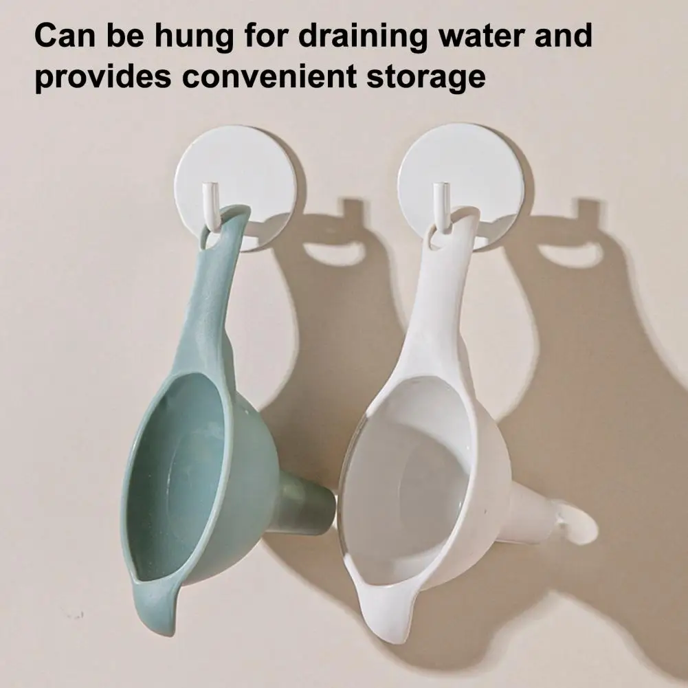 Durable Plastic Oil Funnel With Handle, Wide Mouth Pouring Spout, Practical Kitchen Liquid Transfer Tool