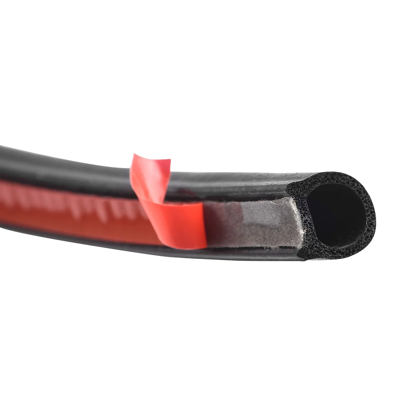 

Soundproof Seal Hollow Strip Universal Weatherstrip Door Dustproof Rubber Weatherproof 1pcs 3 M Durable.practical