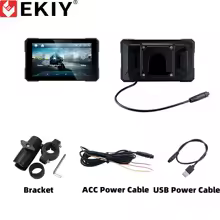 EKIY M15 5型 バイク用ワイヤレスCarPlay・Android Autoディスプレイ SDカードなし 特別割引