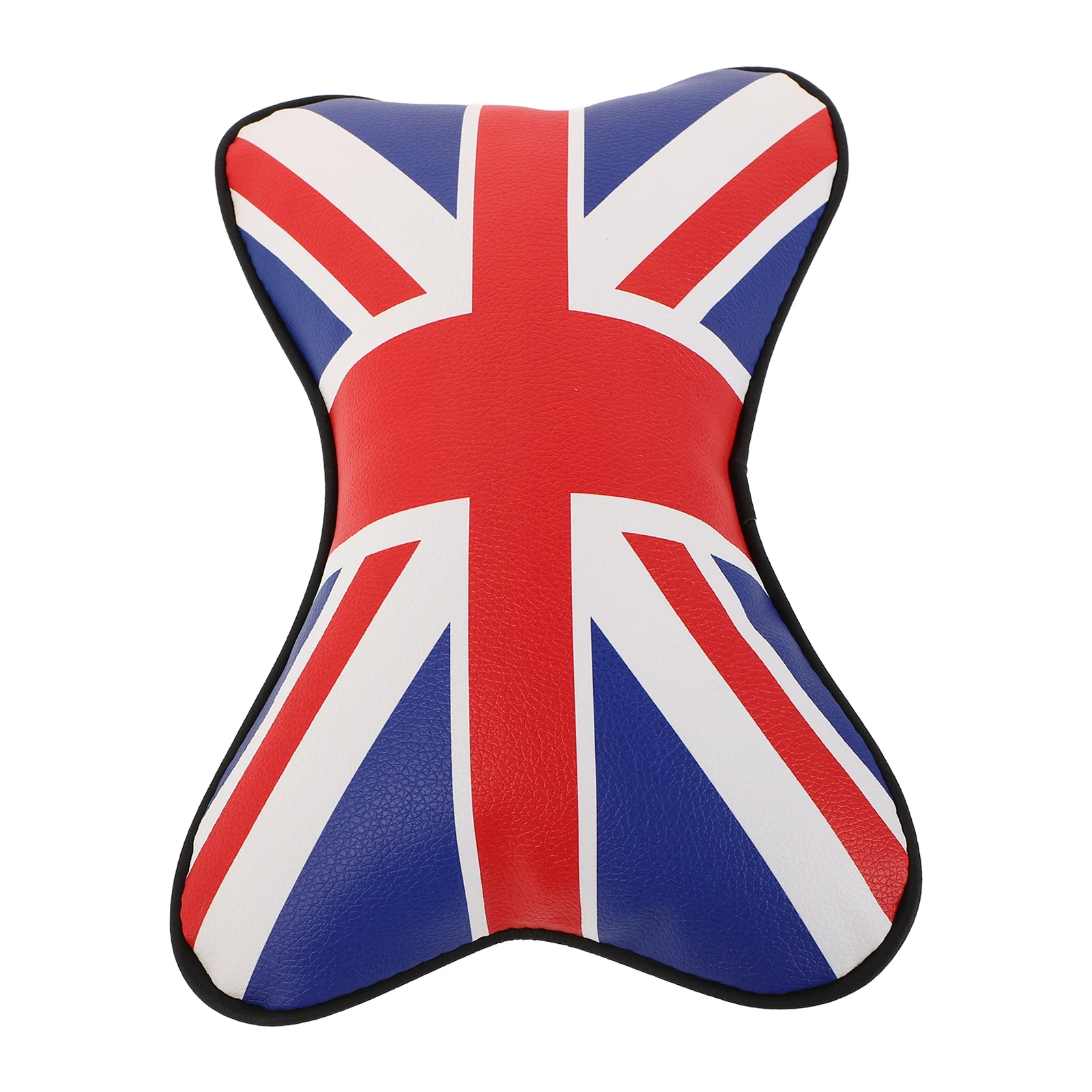 

Neck Support Pillow PP Cotton British Flag Design Removable Cover Car Headrest Pillows for Driving Home Office Vehicle Supplies