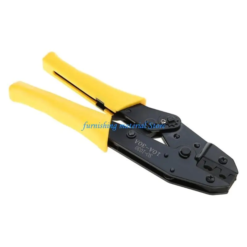 

Y5GD T4-10mm² Crimping Pliers Tool Set Terminal Crimping Tools Mini Electrical Pliers High Clamp 10-30A