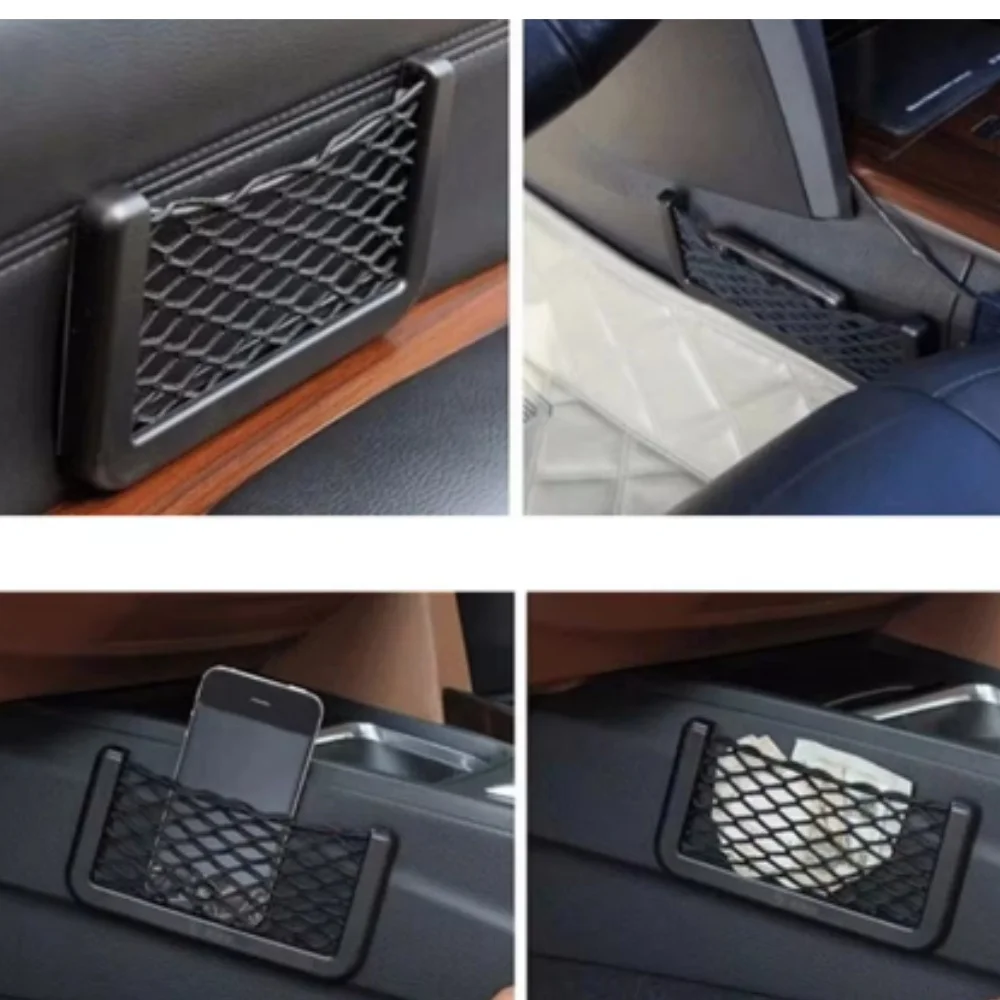 تصفيف السيارة تخزين صافي صندوق 20*8 سنتيمتر اكسسوارات لتويوتا بريوس 4 عداء سيينا i-TRIL برادو تاكوما RAV4 Aygo Auris