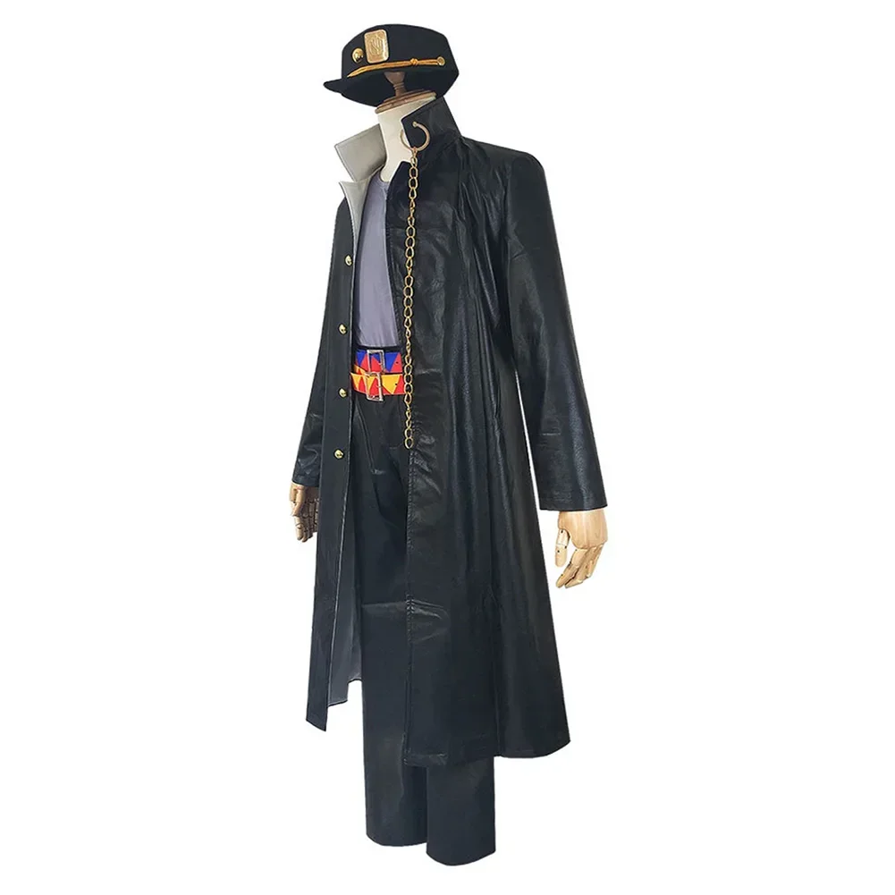 Jojo 'S Bizarre Adventure - Golden Wind Kujo Jotaro Cosplay Kostuum Outfits Halloween Carnaval Costume