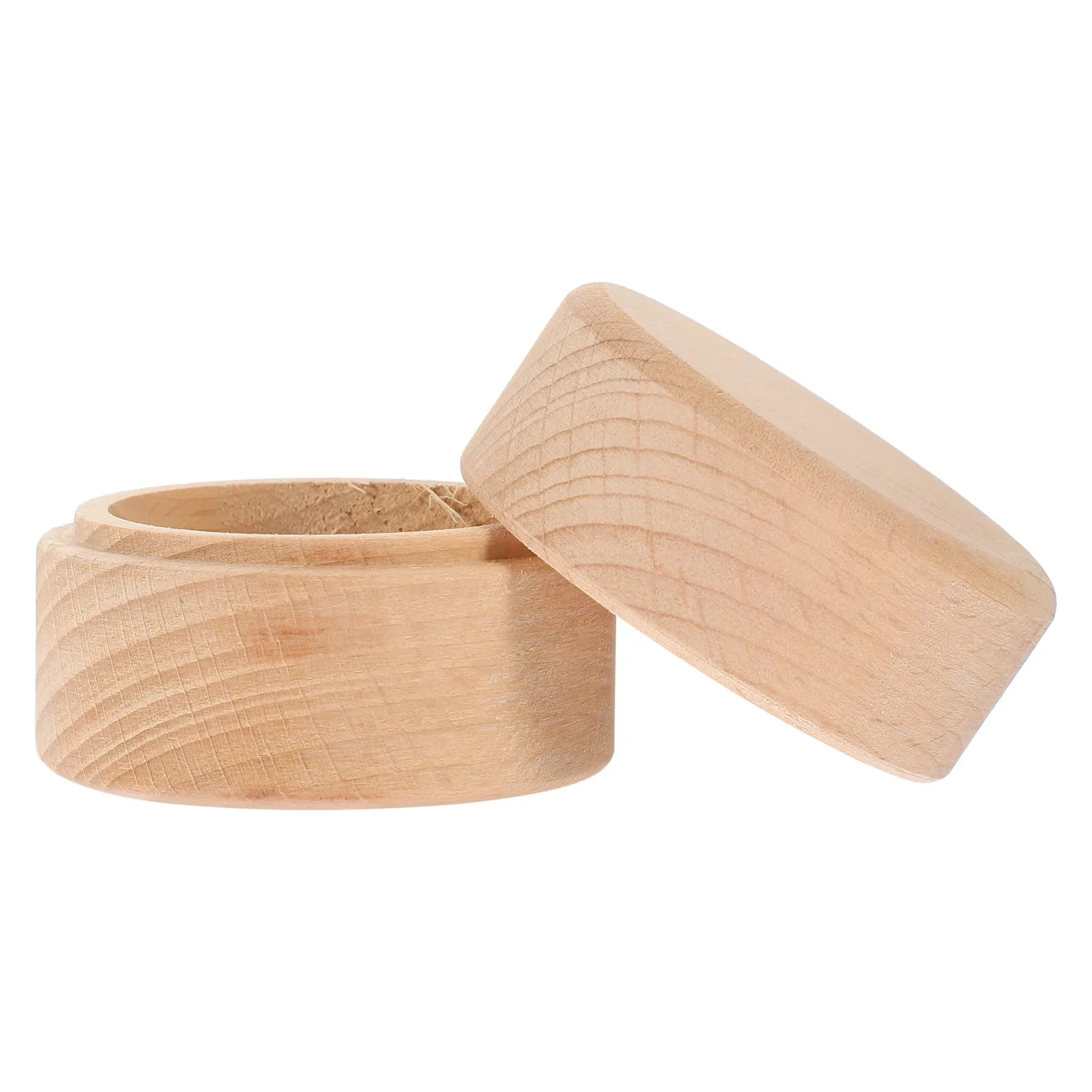 Wooden Tooth Collection Organizer Baby Teeth Keepsake Storage Container Kids First Tooth Collector Small Trinket Box Portable
